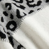 Casilda – Suéter de punto leopardo