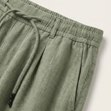 Esteban – Pantalón de lino con cordón