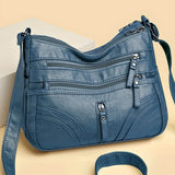 Jordana | Bolso bandolera de varias cremalleras