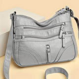 Jordana | Bolso bandolera de varias cremalleras
