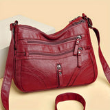 Jordana | Bolso bandolera de varias cremalleras