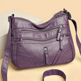 Jordana | Bolso bandolera de varias cremalleras