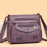 Rosana | Bolso bandolera con adornos de corazón