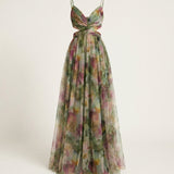 Alira – Vestido maxi floral elegante