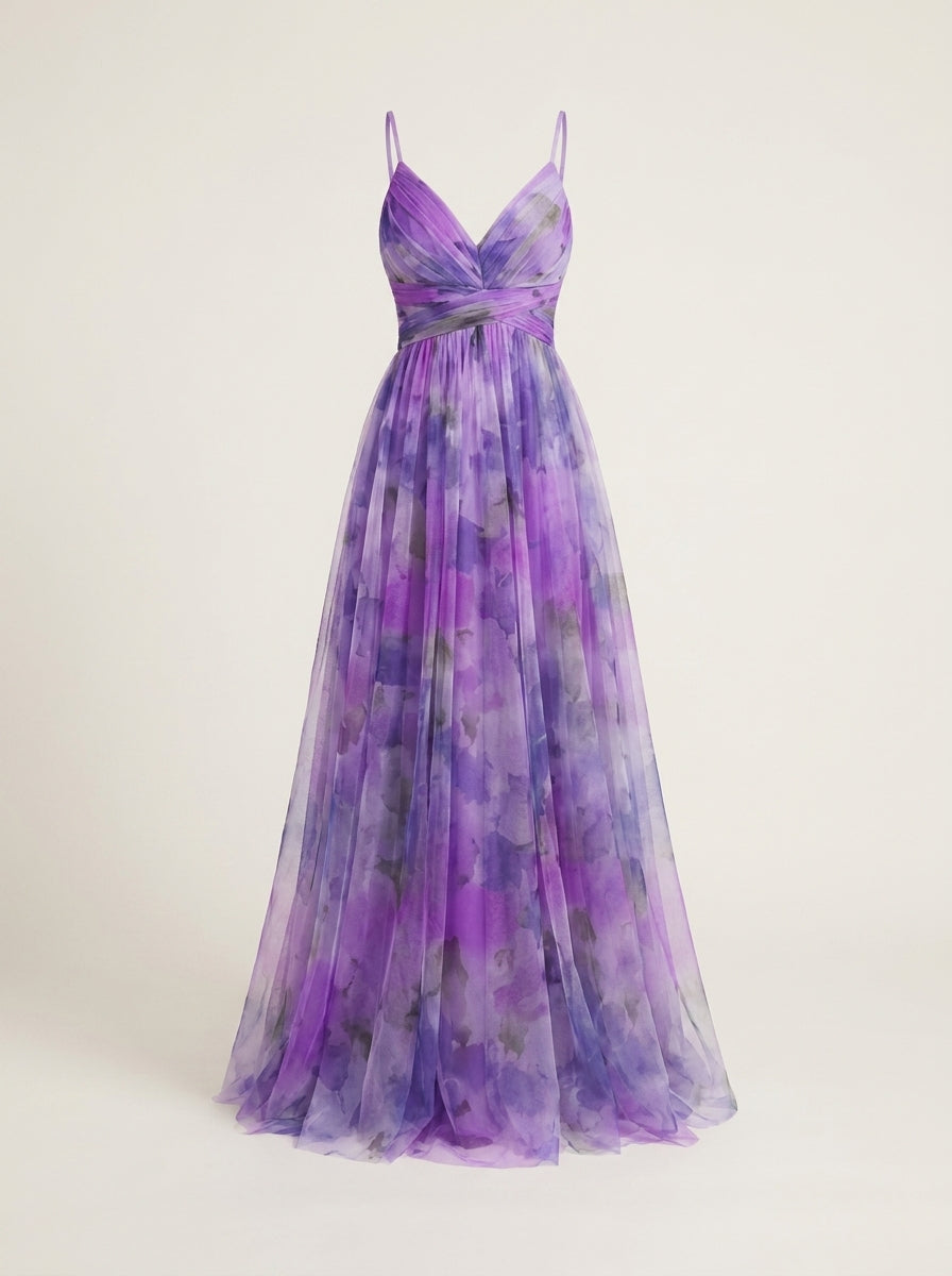 Alira – Vestido maxi floral elegante