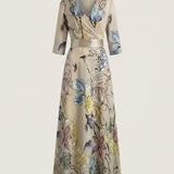 Ariadna – Vestido largo floral