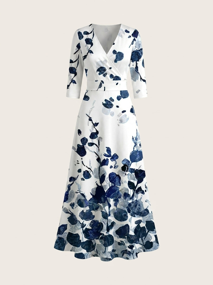 Ariadna – Vestido largo floral