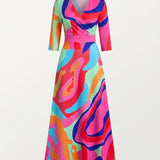 Ariadna – Vestido largo floral