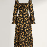 Inmaculada – Vestido largo floral