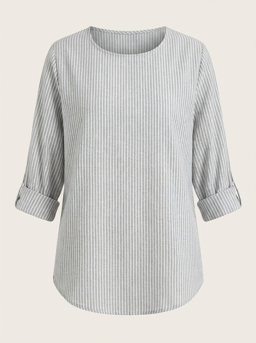Elisa – Blusa de rayas