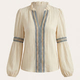 Diana – Blusa de cuello en V