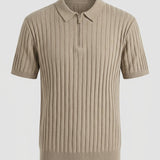 Iván – Polo de punto con cremallera