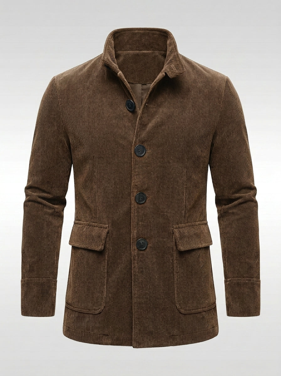 Renato – Chaqueta de terciopelo acanalado