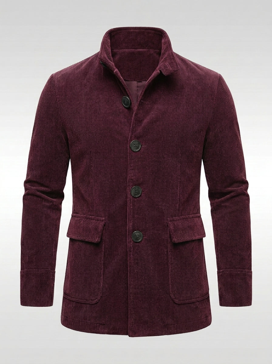 Renato – Chaqueta de terciopelo acanalado