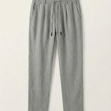 Esteban – Pantalón de lino con cordón