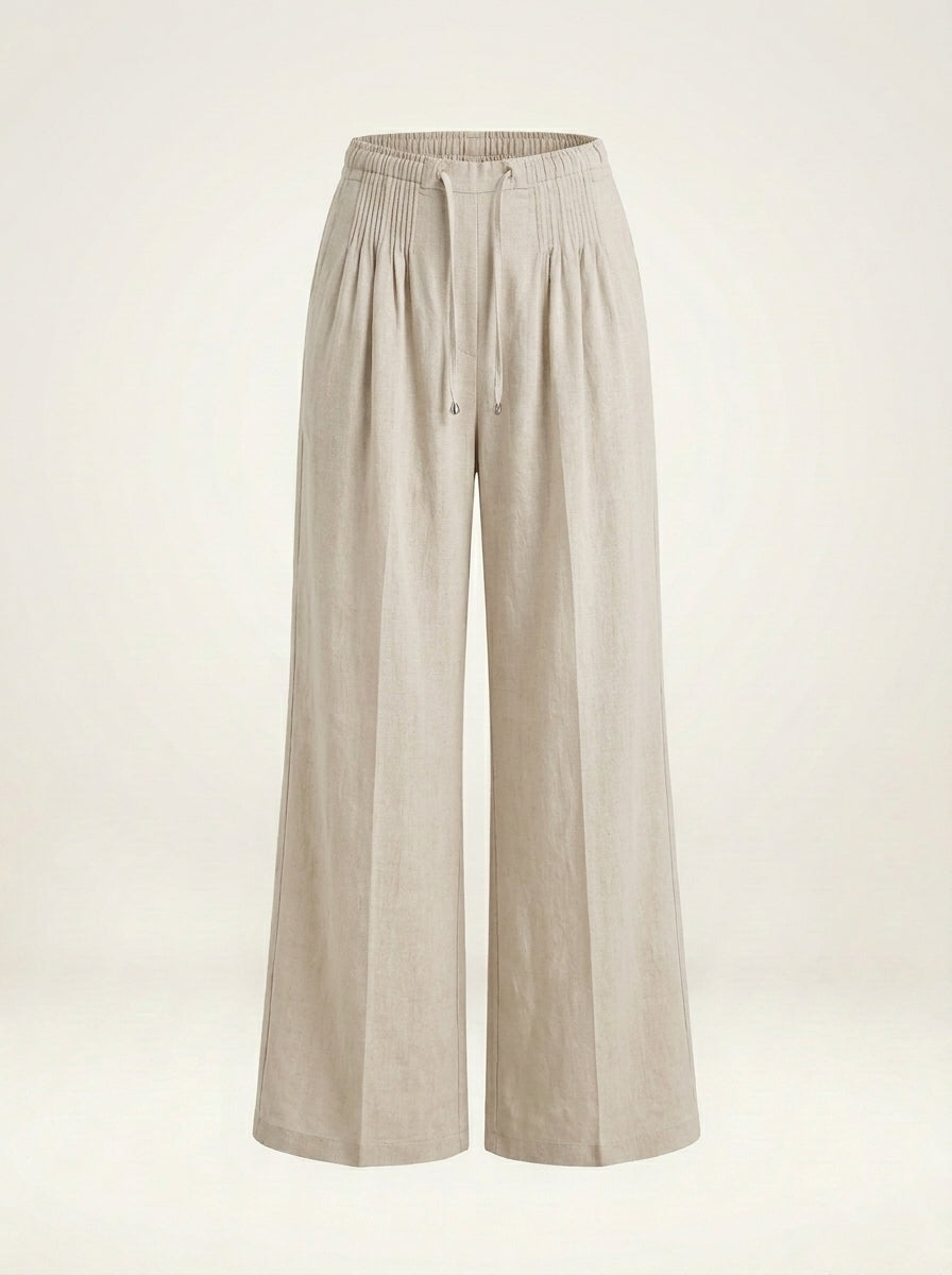 Nuria – Pantalón ancho con cordón