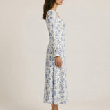 Inmaculada – Vestido largo floral