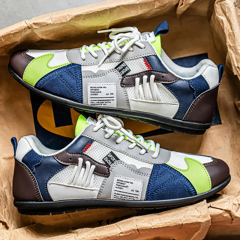 Nico - Zapatillas retro de colores