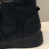 Genoveva | Bota alta de caña fruncida