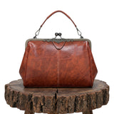 Hermenegilda | Bolso de mano con cierre vintage