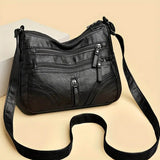 Floriana | Bolso bandolera de cinco cremalleras