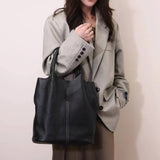 Sancha | Bolso shopper de piel granulada