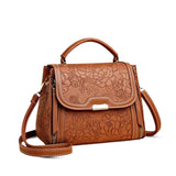 Acacia | Bolso de mano con relieve floral