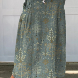 Olalla | Falda de helechos sobre verde oscuro