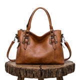 Romualda | Bolso de hombro con hebillas