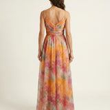 Alira – Vestido maxi floral elegante