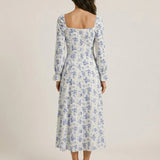 Inmaculada – Vestido largo floral