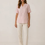 Adara – Blusa de rayas