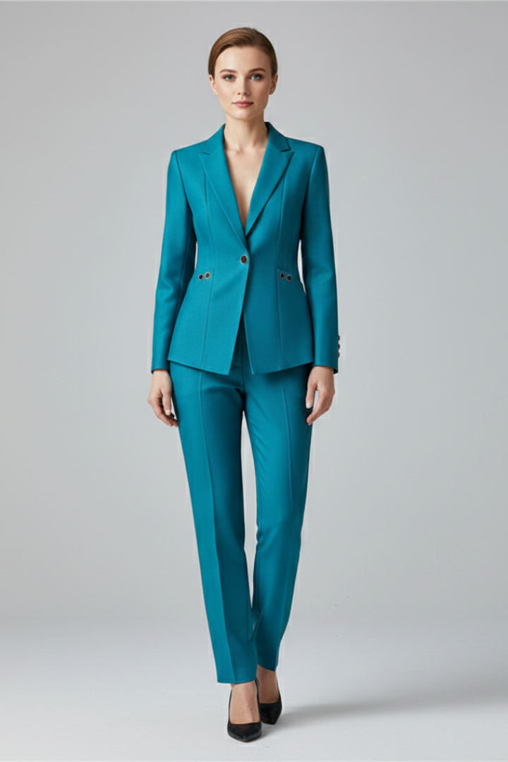Batilde | Traje con blazer y pantalón recto