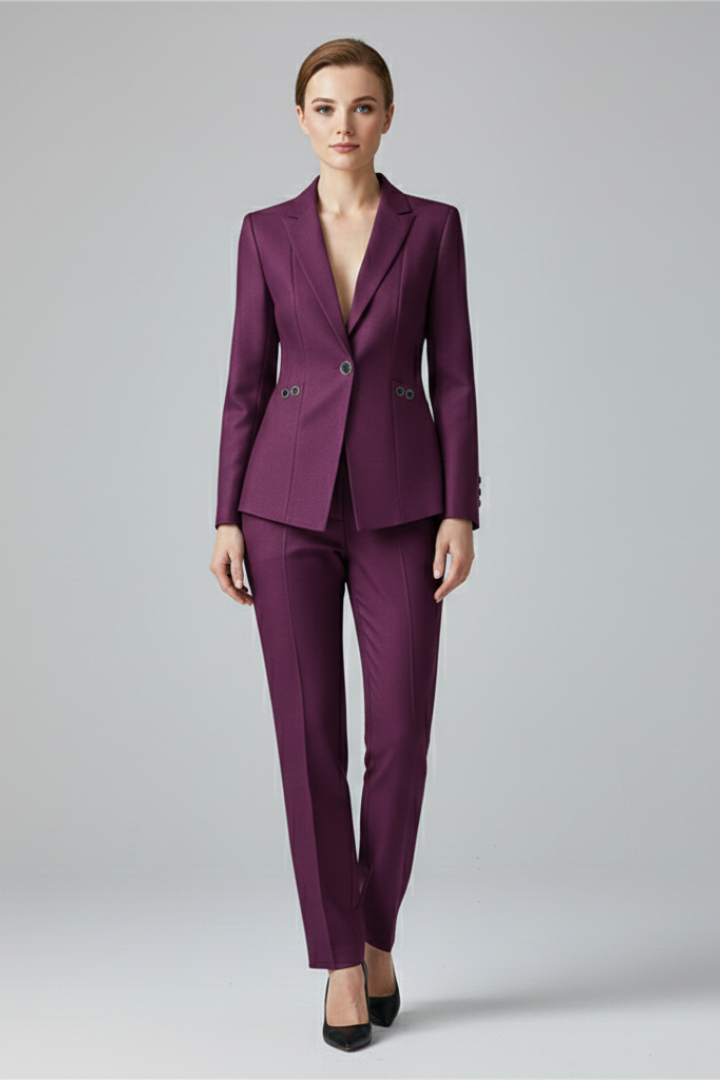 Batilde | Traje con blazer y pantalón recto