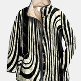 Engracia | Chaqueta acolchada de cebra