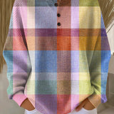 Casimira | Jersey de cuadros en pastel