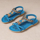 Zaira – Sandalias boho con detalles decorativos