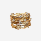 Noelia – Anillo dorado vintage