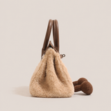 Leticia | Bolso tote de peluche