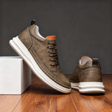 Damián – Zapatillas de cuero