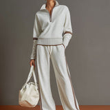 Dorita | Conjunto de jersey y pantalón ancho