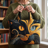Bolso artesanal – Gato místico
