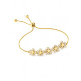Violeta – Pulsera de flores
