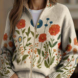 Renata | Cárdigan de flores silvestres